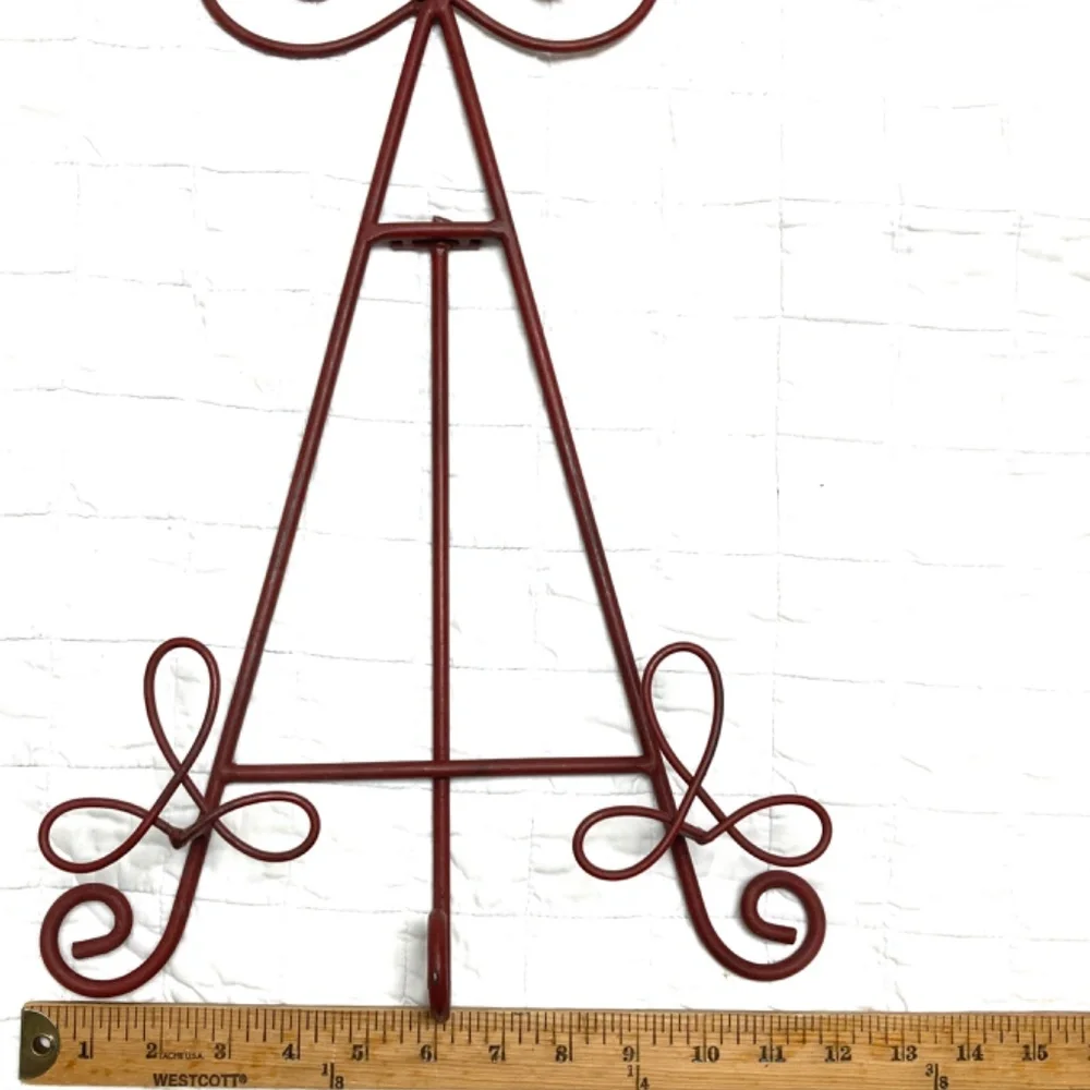decorative plate stand iron 21